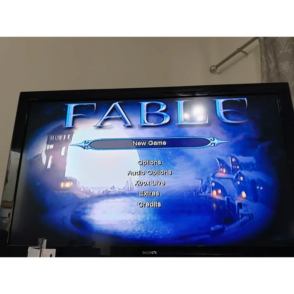 Fable Xbox CIB Complete W/ Manual Tested Working